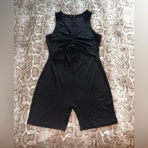 Shein One Piece Black Romper